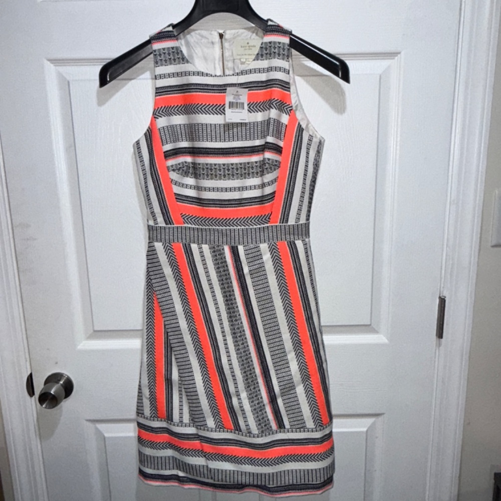 Kate Spade FLIGHTS OF FANCY Ribbon Jacquard Dress NWT